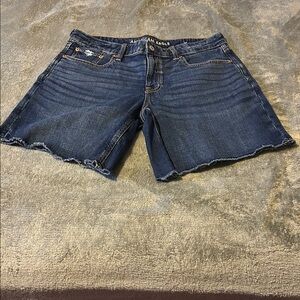 American Eagle Outfitters Women's Deep Indigo Jean Shorts
